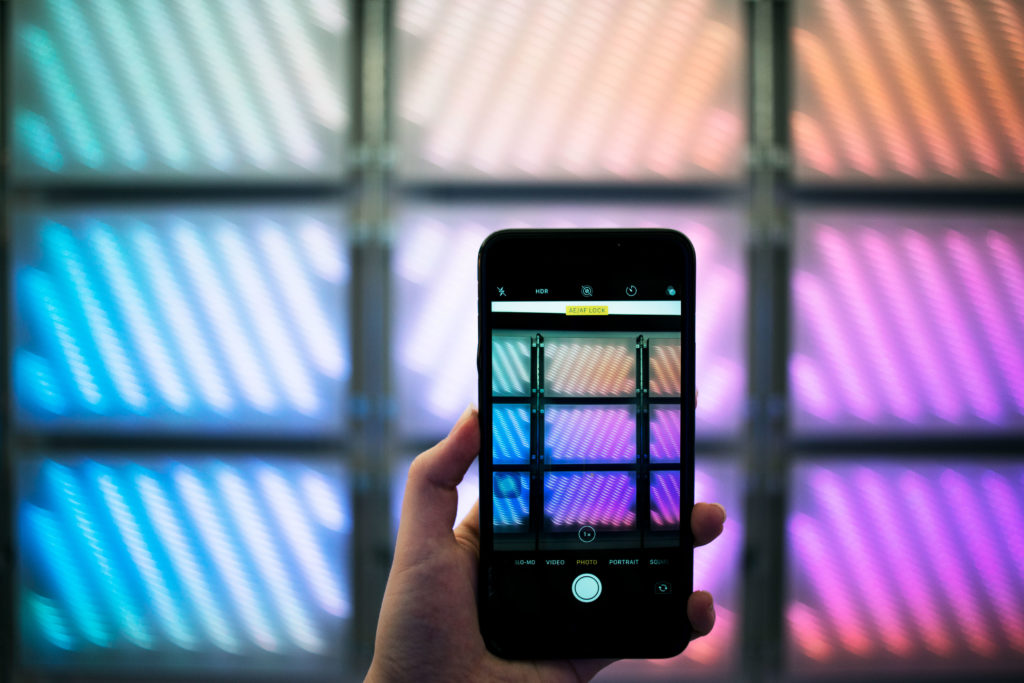 amazon uk headquarters, interactive lighting installation by Michael Grubb Studio