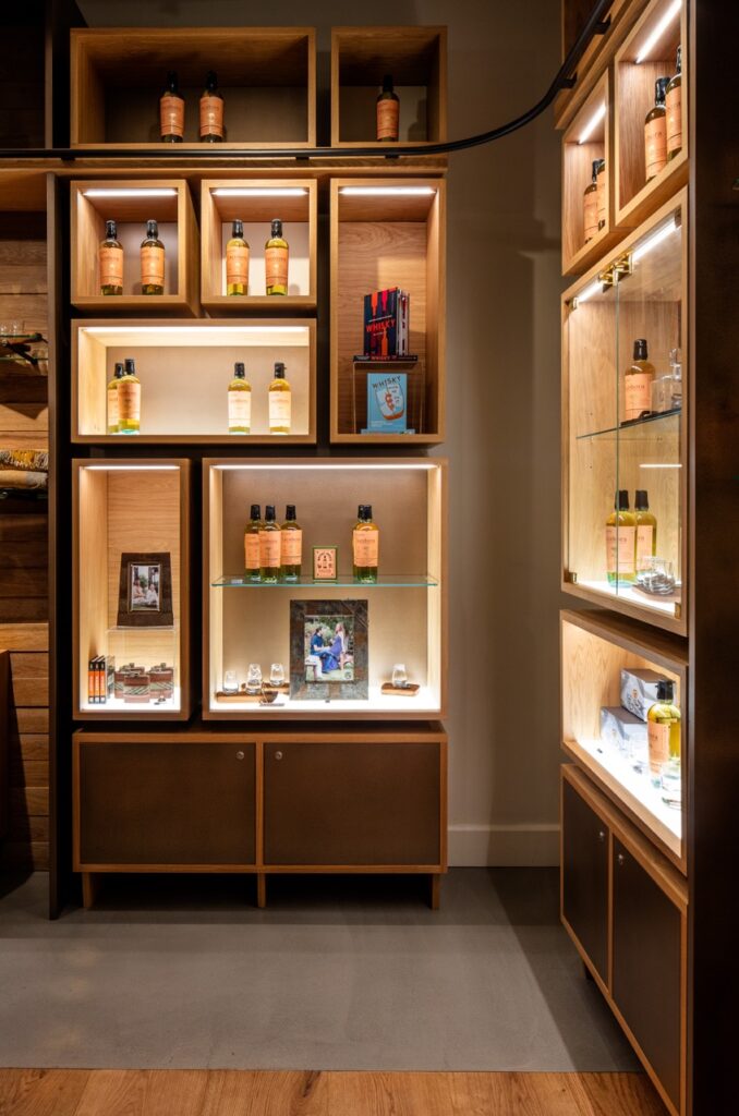 Award-winning retail interior lighting design by Michael Grubb Studio, UK top 10 international lighting consultancy